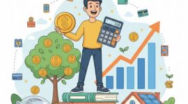 Ilustrasi cerdas finansial..