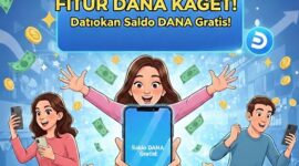 Cara klaim saldo DANA gratis dengan fitur DANA Kaget