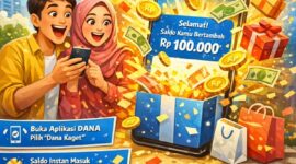 Mendadak saldo dana Bertambah dengan fitur dana kaget