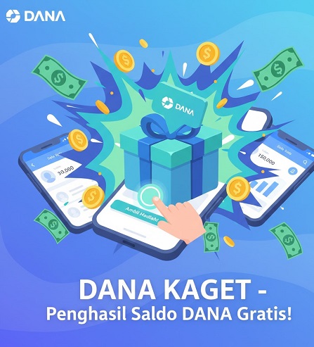 Fitur DANA Kaget bisa dapatkan saldo dana secara gratis