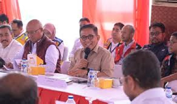Komisi V DPR RI Tinjau Progres Tol Palembang–Betung