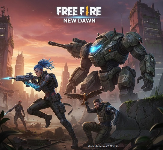 Kode redeem free fire hari ini