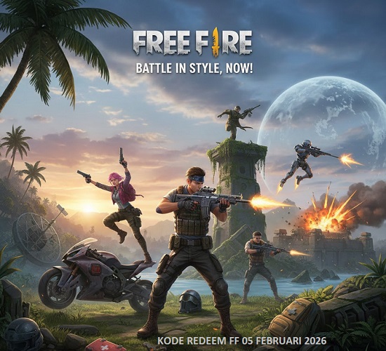 Kode redeem FF 05 Februari 2026