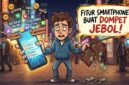 Ilustrasi fitur Smartphone yang bikin dompet jebol