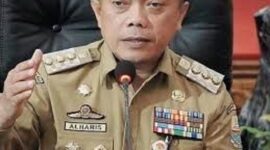 Gubernur jambi, H Alharis pastikan gaji ASN di jambi aman.