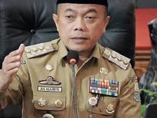 Gubernur jambi, H Alharis pastikan gaji ASN di jambi aman.