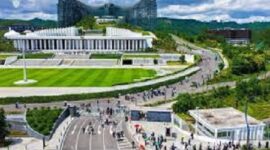 Tampak lokasi perkantoran di IKN. (Sumber/Google)