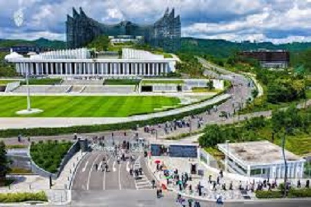 Tampak lokasi perkantoran di IKN. (Sumber/Google)