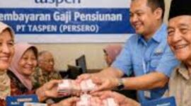 Ilustrasi pembayaran gaji pensiunan PNS janda/duda.(Sumber/Google)