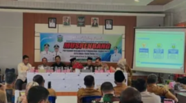 Suasana pelaksanaan Musrenbang Kecamatan Sungai Penuh.