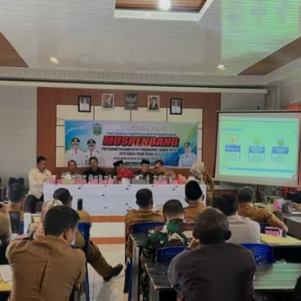 Suasana pelaksanaan Musrenbang Kecamatan Sungai Penuh.