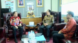 Bupati Muaro Jambi, BBS saat koordinasi dengan Kemendagri. (Sumber/Humas Pemkab MUAROJAMBI)