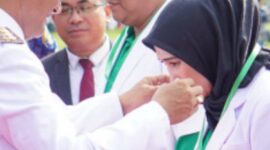 Bupati Sarolangun, H Hurminsaat lounching program Dokter Maju. (Sumber/Google)