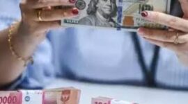 Ilustrasi nilai tukar rupiah terhadap dolar. (Sumber/Google)