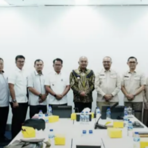 Kunjungan Bupati Tebo ke Kementerian PU, dalam usaha percepatan infrastruktur.