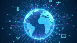 Ilustrasi cara kerja internet