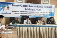 Suasana pelaksanaan forum OPD Bdan Kesbangpol Sungai Penuh