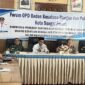 Suasana pelaksanaan forum OPD Bdan Kesbangpol Sungai Penuh