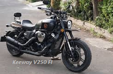 Mirip Harley, penampakan Keeway V250 FI. (Sumber/Google)