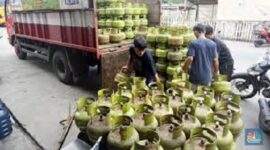 Ilustrasi kelangkaan gas LPG 3 Kg masih terjadi di Jambi
