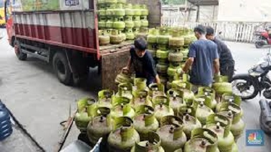 Ilustrasi kelangkaan gas LPG 3 Kg masih terjadi di Jambi