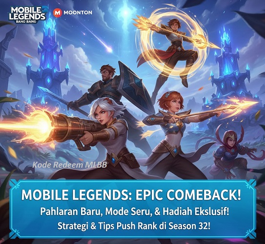 Buruan Klaim, kode redeem MLBB hari ini