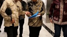 Bupati Muaro Jambi, BBS saat diskusi terkait perumahan di Muaro jambi bersama kementerian PKP