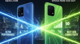 Persaingan smartphone Rp3 jutaan iQOO Z10R dan Infinix Note 50S 5G+