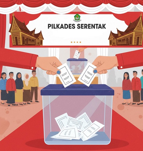 Ilustrasi Pilkades serentak di Kabupaten Tebo