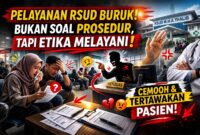 Ilustrasi kritisi pelayanan RSUD MHAT Sungai Penuh