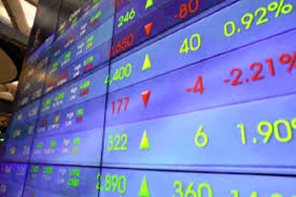 Ilustrasi saham bank besar ditutup melemah. (Sumber/Google)