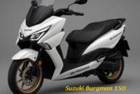 Tampilan Suzuki Burgman 150..