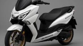 Tampilan Suzuki Burgman 150..