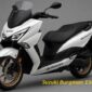 Tampilan Suzuki Burgman 150..