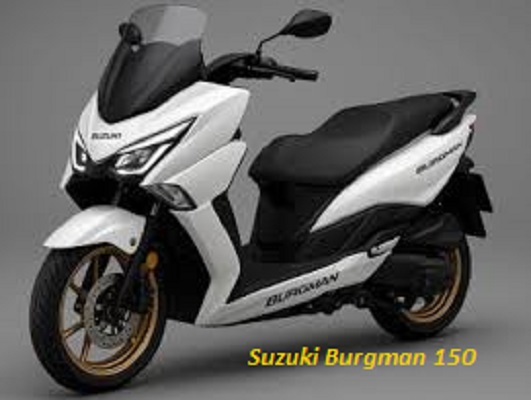 Tampilan Suzuki Burgman 150..