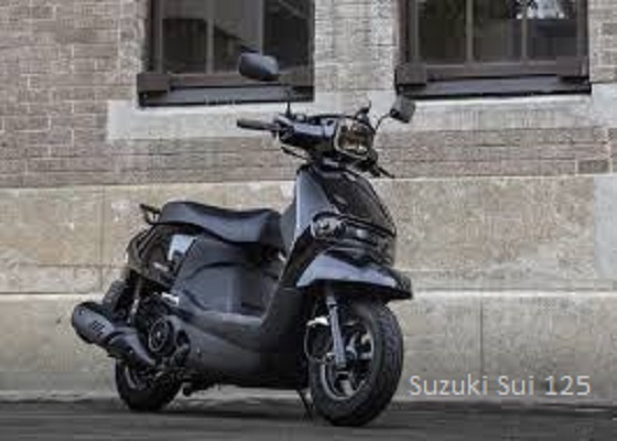 Tampilan Klasik Suzuki Sui 125