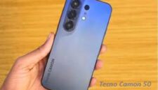Penampakan Tecno Camon 50