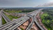 Tol Palembang–Betung Seksi I dan II, salah satu tol yang difungsionalkan secara gratis pada periode mudik dan libur Lebaran 2026.