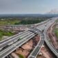 Tol Palembang–Betung Seksi I dan II, salah satu tol yang difungsionalkan secara gratis pada periode mudik dan libur Lebaran 2026.