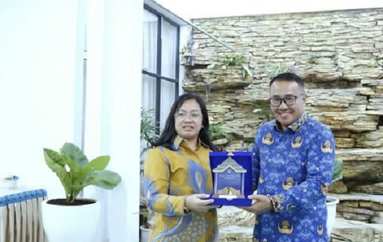 Wali Kota Sungai Penuh, Alfin, S.H., menerima kunjungan Kepala Balai Penjaminan Mutu Pendidikan (BPMP) Provinsi Jambi