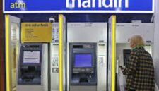 Tampak atm bank Mandiri. (Sumber/Google)