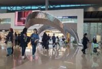 Suasana salah satu bandara Korea Selatan ditengah kebijakan pembebeasan visa untuk pelancong Indonesia