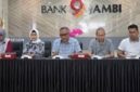 Suasana Jumpa pers yang digelar Bank Jambi. 