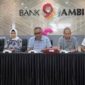 Suasana Jumpa pers yang digelar Bank Jambi. 
