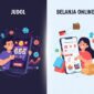 Ilkustrasi Judol dan Belanja Online bisa rusak rumah tangga 
