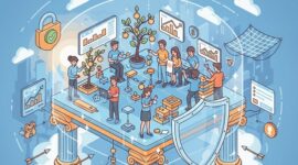 Ilustrasi bisnis tnpa resiko