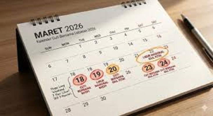 Jadwal libur lebaran 2026