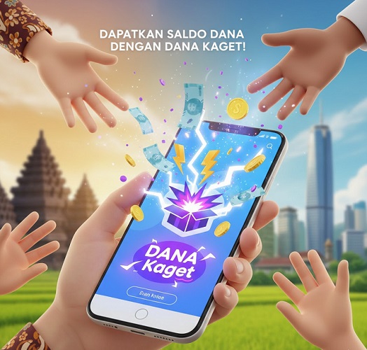 Raih tambahan saldo DANA dengan Fitur Dana Kaget