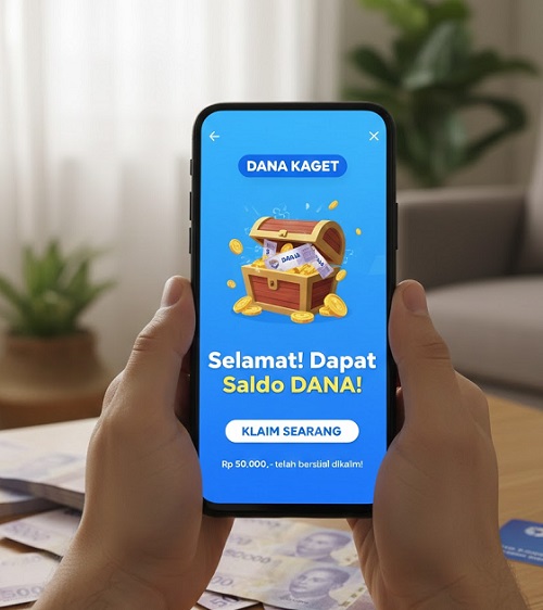 Fitur dana kaget dapatkan Saldo DANA..