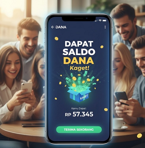 Buruan, ini cara klaim saldo dana gratis dengan fitur dana kaget
